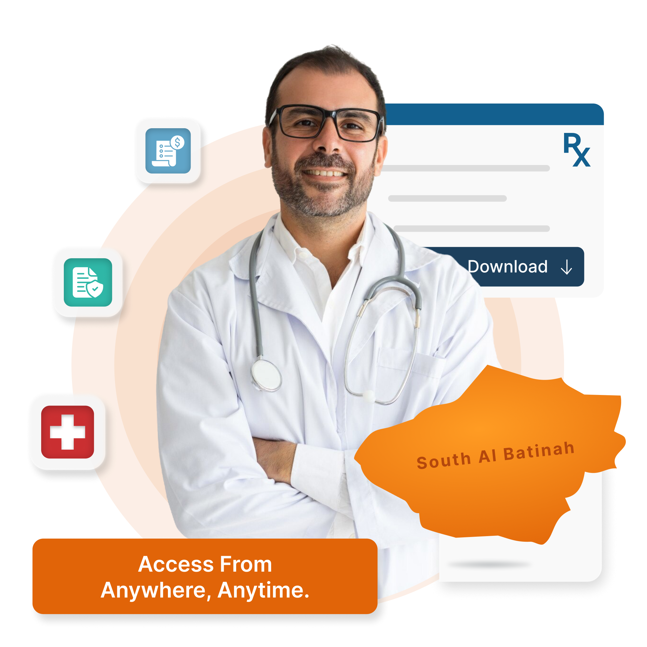 Cloud-based HMS for clinics & hospitals in South AI Batinah
