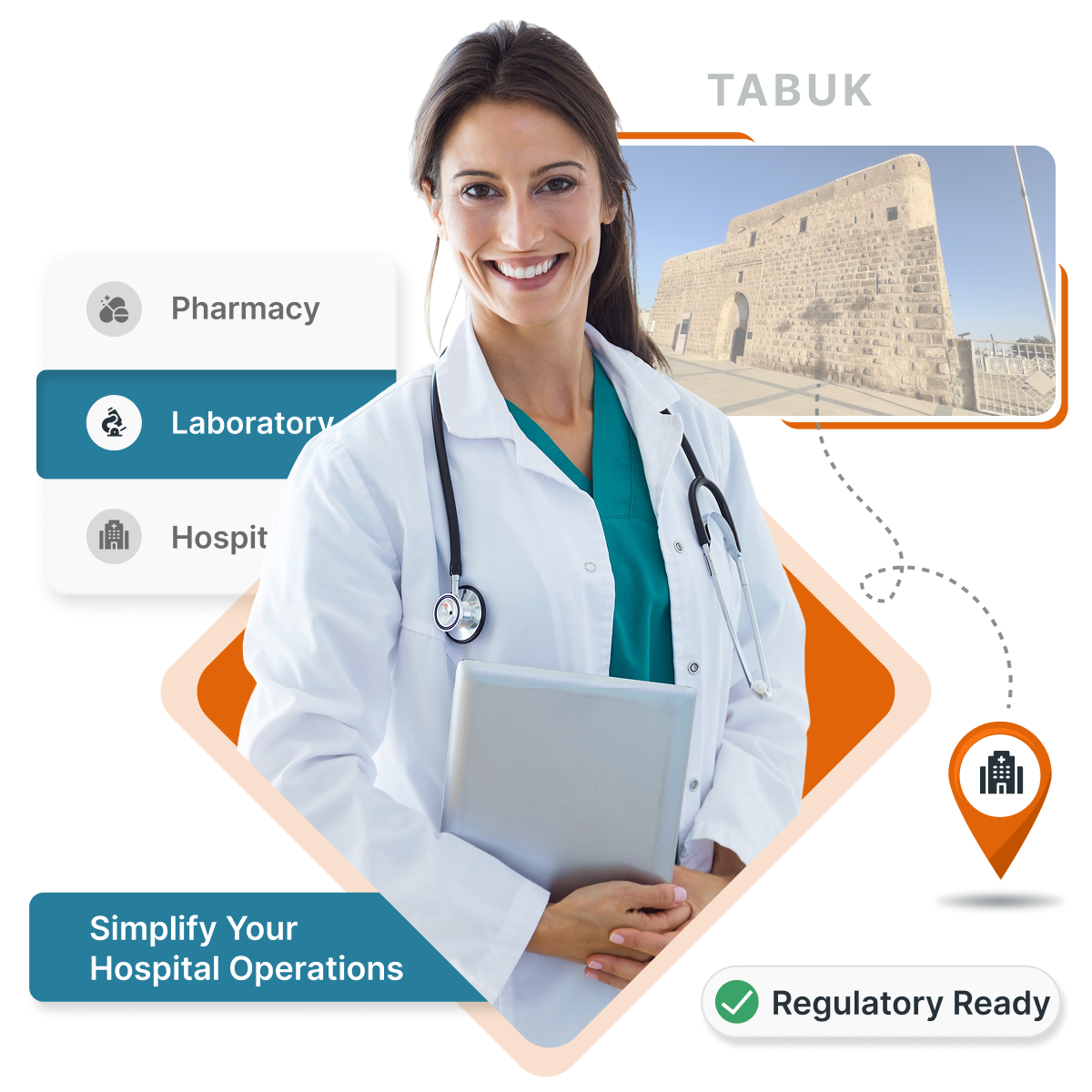 MocDoc LIMS helps Tabuk clinics & hospitals digitize records, billing & boost patient outcomes.