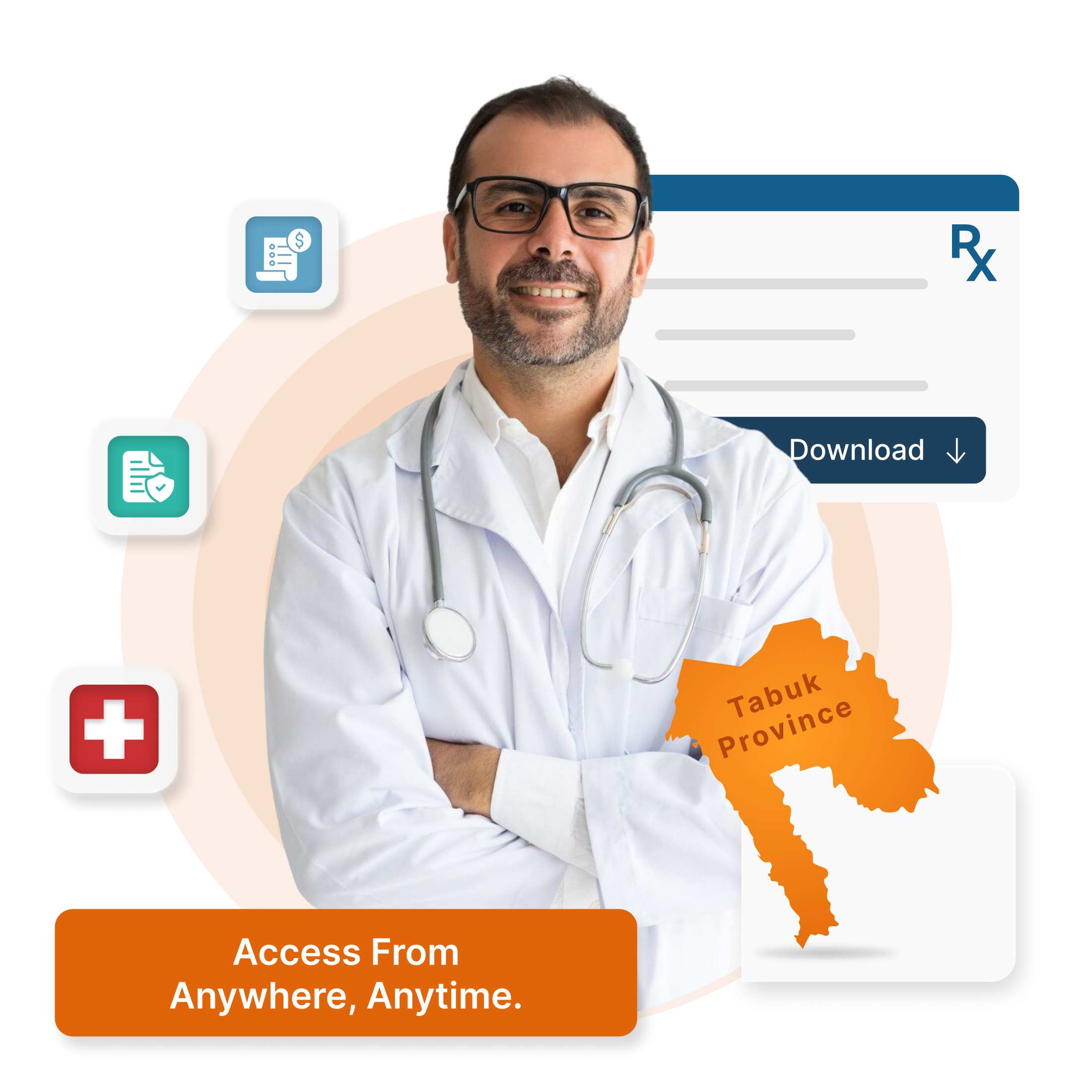 Cloud-based HMS for clinics & hospitals in Tabuk