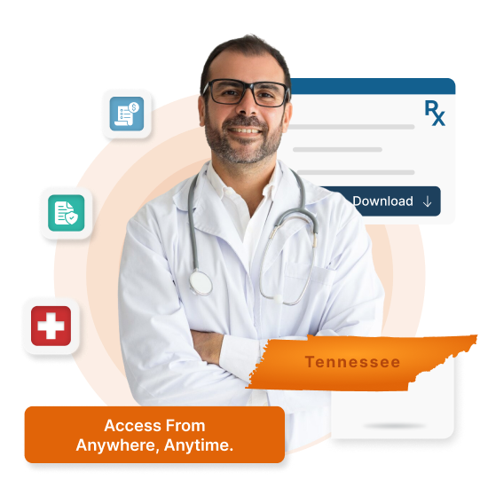 Cloud-based HMS for clinics & hospitals in Tennessee - U.S. Federal Privacy, supports English.